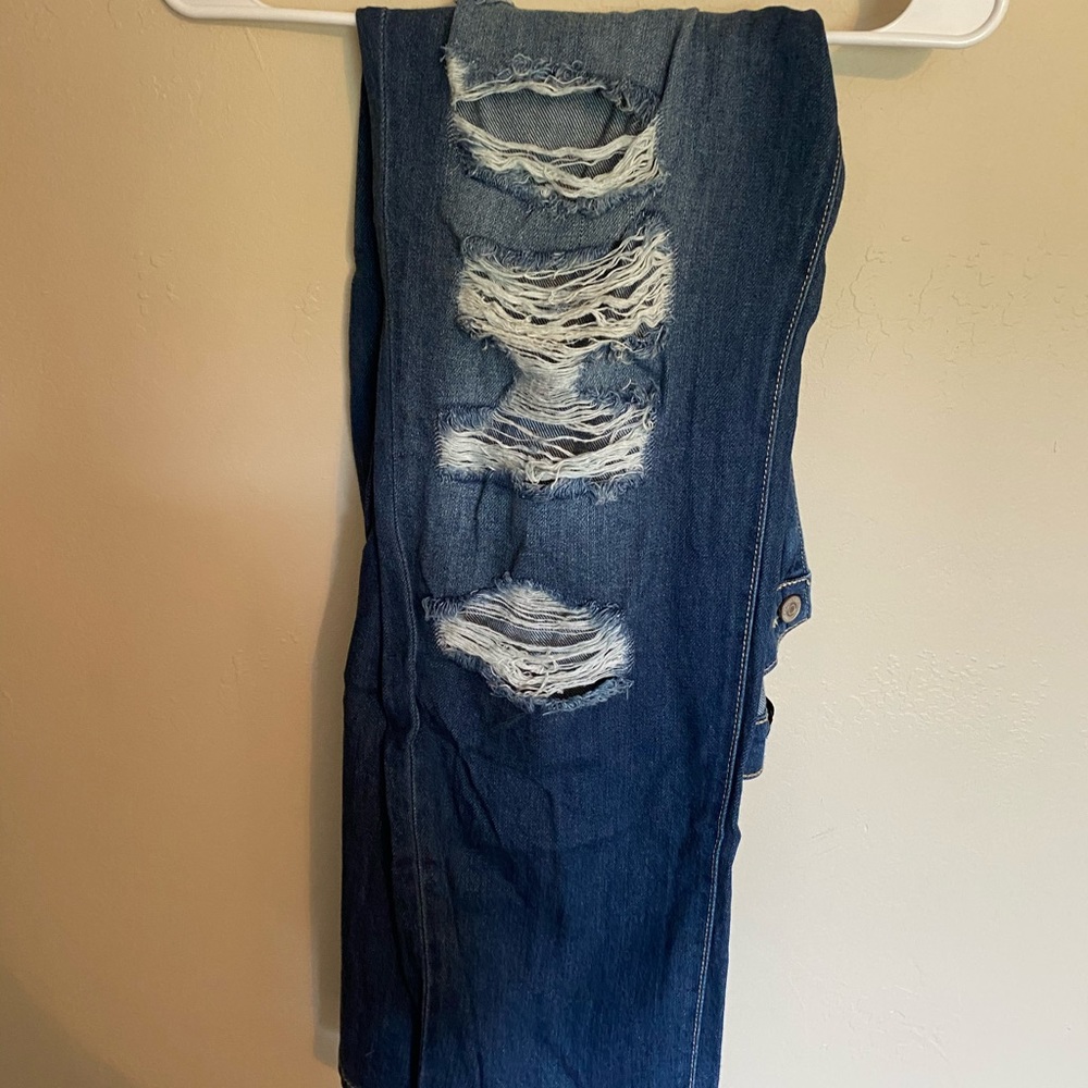 KANCAN LOW RISE BOYFRIEND CROPPED JEANS